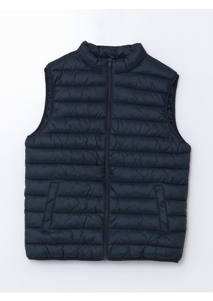 Yeni Sezon Standart Kalıp Dik Yaka Erkek Şişme Yelek indirimleri