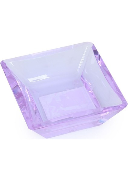 Lila Dikdörtgen Formlu Kül Tablası