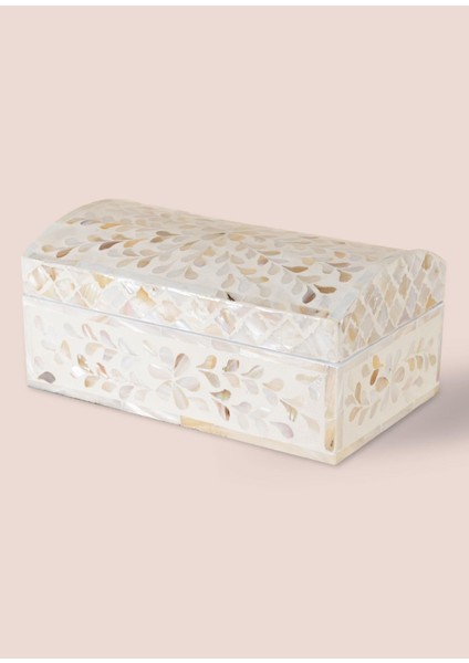 Sedef Seramik Dikdörtgen Dekoratif Kutu 25 x 15 cm fırsatları