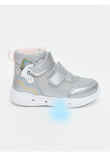 Yeni Sezon Bağcıklı ve Cırt Cırtlı Tabanı Işıklı Kız Bebek Bot fiyatları