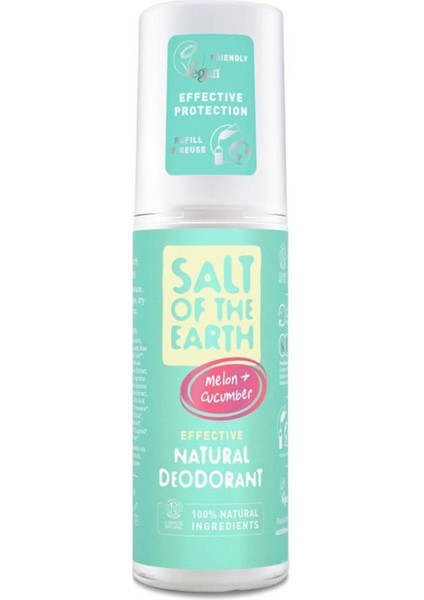 Melon Cucumber Natural Vegan Deodorant 100 ml