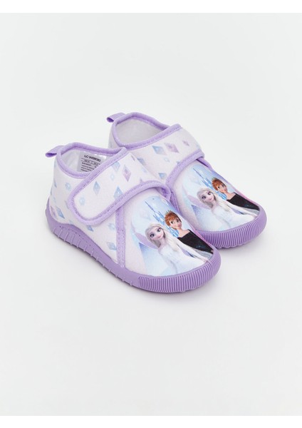 Yeni Sezon Frozen Baskılı Kız Bebek Panduf