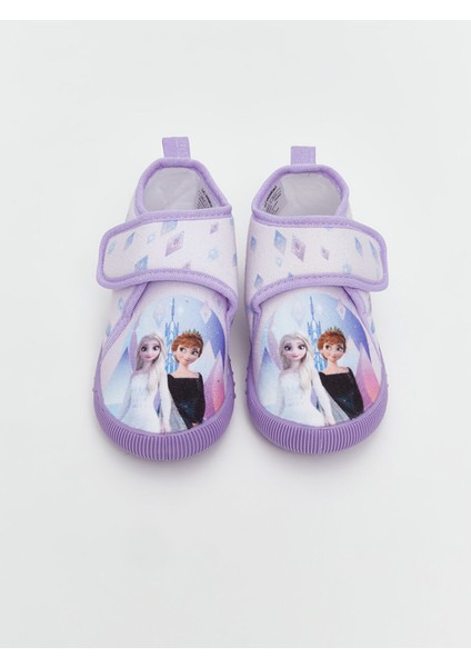 Yeni Sezon Frozen Baskılı Kız Bebek Panduf modelleri