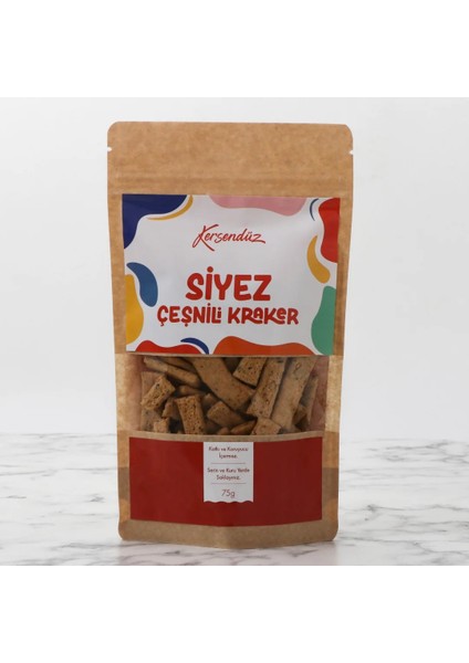 Siyez Çeşnili Kraker- 75 G