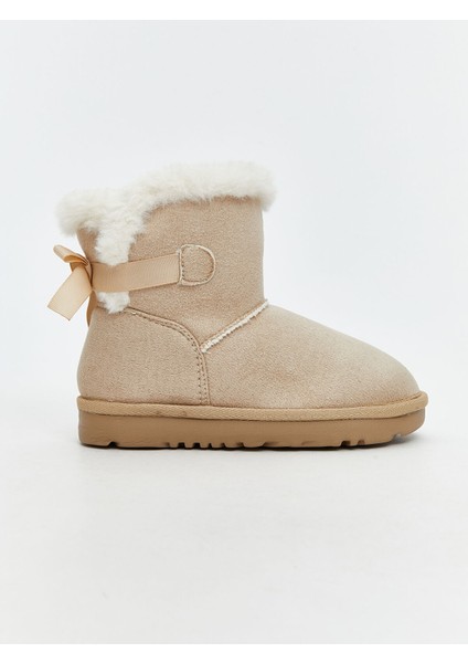 Yeni Sezon Süet Görünümlü Kız Bebek Bot fiyatları