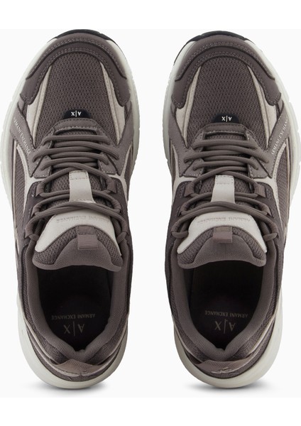 Gri - Çok Renkli Erkek Sneaker XM001690 modelleri