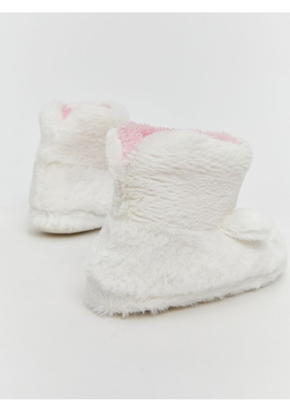 Yeni Sezon Tavşan Figürlü Pelüş Kız Bebek Ev Botu indirimleri