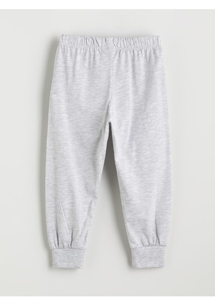 Yeni Sezon Beli Lastikli Erkek Çocuk Pijama Alt 2'li modelleri