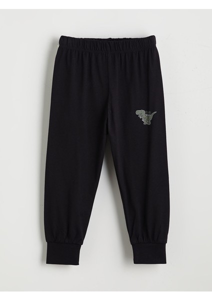 Yeni Sezon Beli Lastikli Erkek Çocuk Pijama Alt 2'li fırsatları