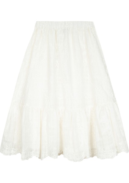 Ekru Kız Çocuk Maxi Etek fiyatları