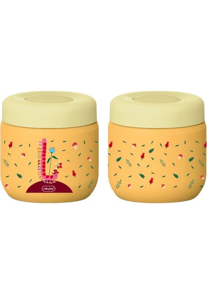 Twisty Joy Sarı Çelik Çocuk Termos Yemek Kabı modelleri