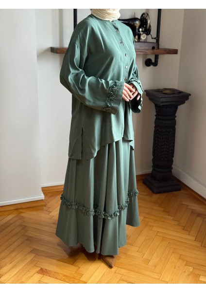 Mint Belmando Oversize Alt Üst Takım 5092