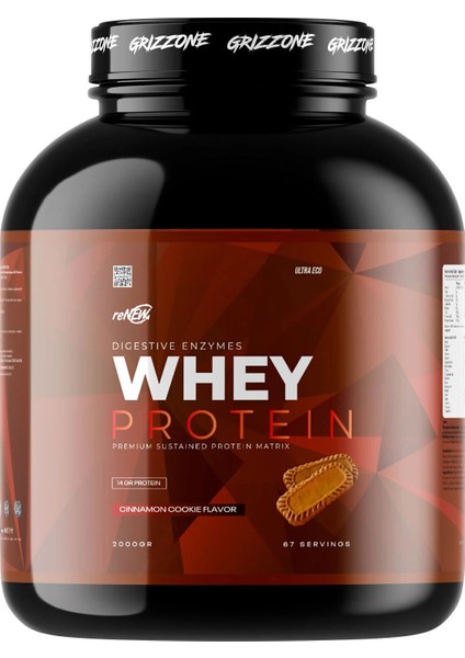 Renew Whey Protein 2.000 gr 67 Servis ( Lotus Aromalı )