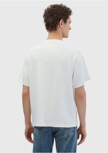 Ekru Bisiklet Yaka Düz Sweatshırt fırsatları