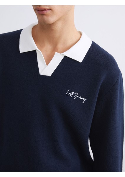 Yeni Sezon Polo Yaka Erkek Triko Kazak modelleri