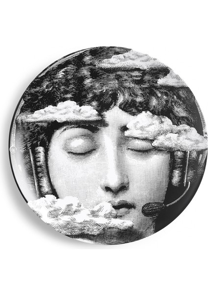 Tema E Variazioni No 402 Porselen Dekoratif Tabak