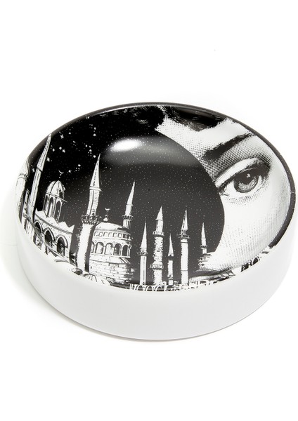 N 406 Yüz Baskılı Porselen Kül Tablası fiyatları