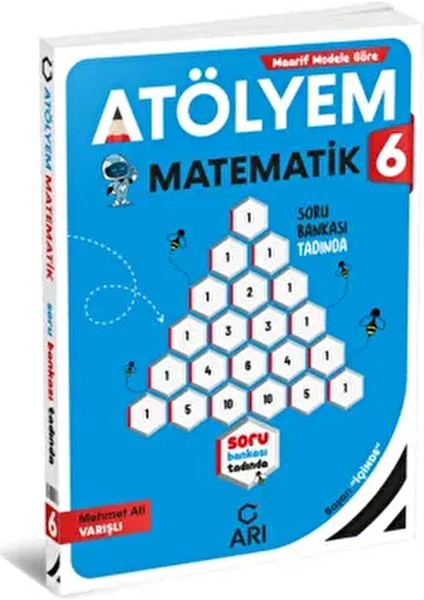 2025-2026 6. Sınıf Matematik Atölyem Konu Anlatımlı Etkinlikli Soru Bankası Büyük Boy
