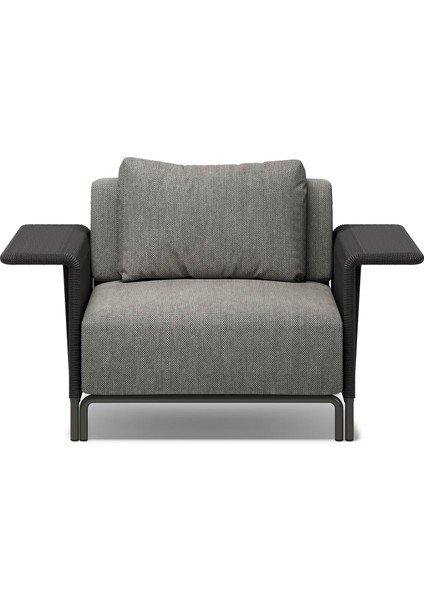 Baixa Charcoal Rattan Bahçe Koltuğu fiyatları
