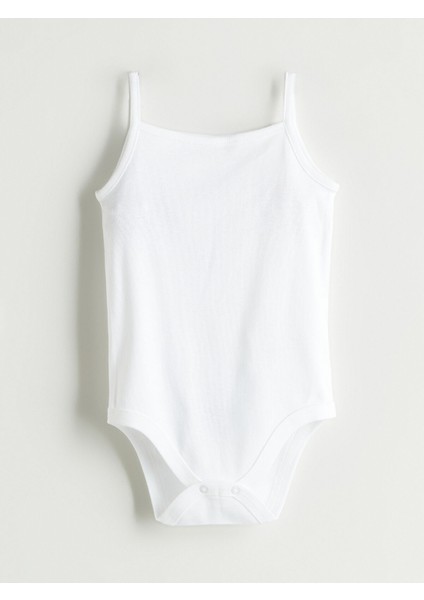 Yeni Sezon Kare Yaka Basic Kız Bebek Çıtçıtlı Bodysuit modelleri