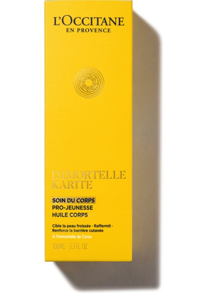 Immortelle Shea Pro Youth Body Oil Yaşlanma Karşıtı Vücut Yağı 100 ml fiyatları