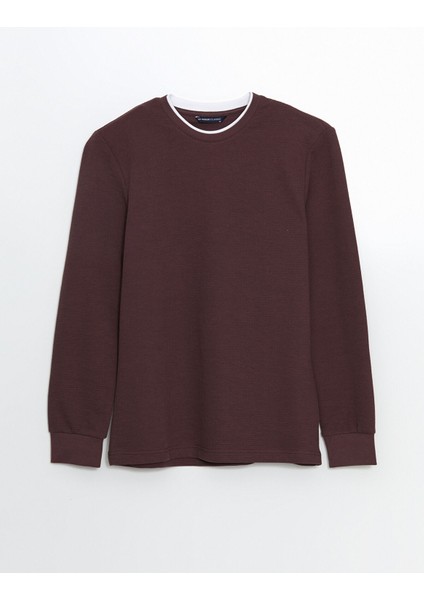 Yeni Sezon Bisiklet Yaka Uzun Kollu Erkek Sweatshirt indirimleri