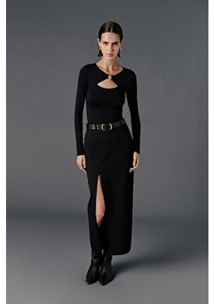 Yırtmaçlı Maxi Etek fiyatları