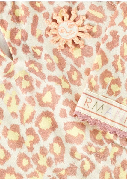 Wylie Çok Renkli Sarı Kız Çocuk Tulum modelleri