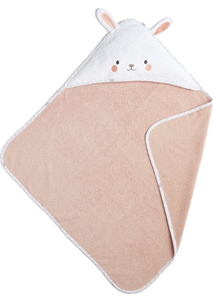 Hero Kahraman Başlıklı Bunny Unisex Bebek Çocuk Kurulama Havlusu