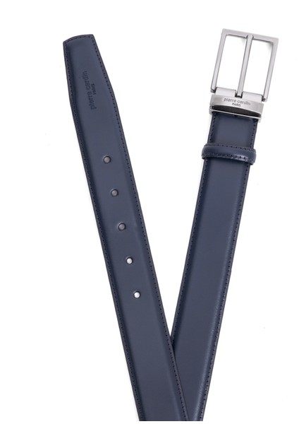 Lacivert Deri Erkek Kemeri (En 3,5 Cm) PC2009L2N fırsatları