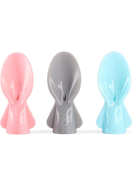 Sıkmalı Mama Poşeti Kaşığı Uyumlu Yedek Aksesuar 3’lü Set
