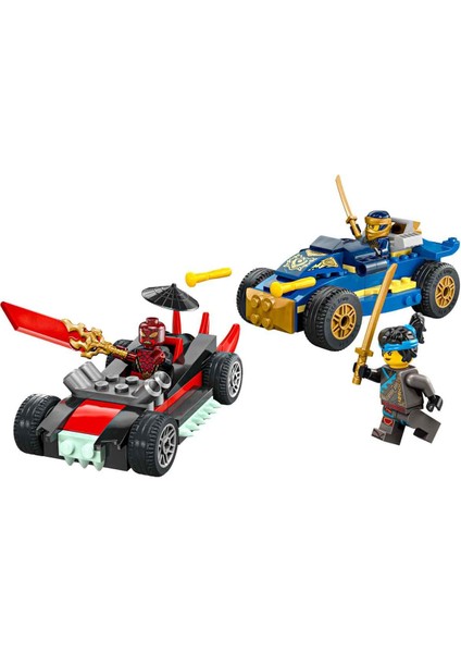 Nınjago Rogue ile Drix Yarış Arabası Düellosu 71840 - 4 Yaş ve Üzeri Çocuklar Için Nya Dahil 3 Minifigür Içeren Yaratıcı Oyuncak Yapım Seti (111 Parça) fiyatları