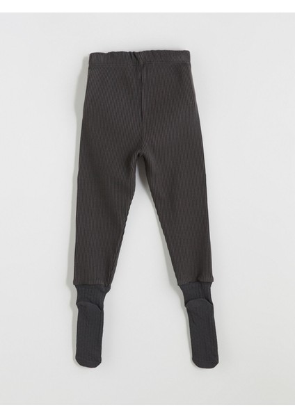 Yeni Sezon Beli Lastikli Çoraplı Erkek Bebek Pijama Alt 2'li modelleri