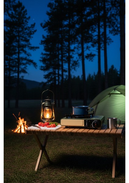 Fischer Tekli Portatif Çantalı Kamp Ocağı Stop Emniyetli modelleri