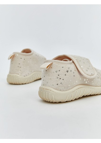 Yeni Sezon Yıldız Desenli Kız Bebek Panduf indirimleri