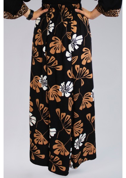 8 Parçalı Standart Beden Viskon Kumaş Kadın Uzun Etek- Namaz Eteği/ Günlük Kullanıma Uygun indirimleri