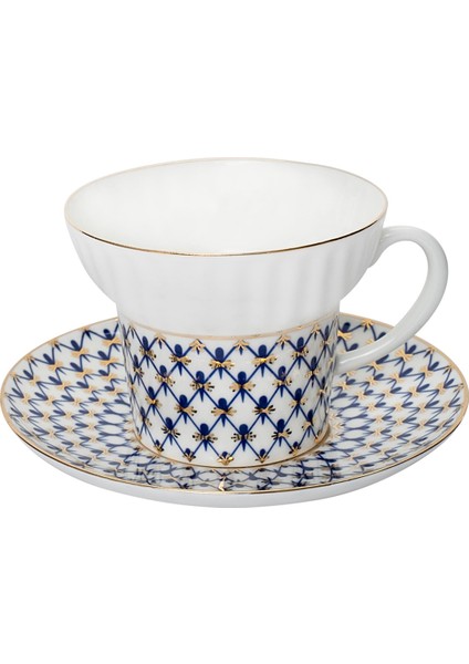 Wave Cobalt Net Mavi Porselen 6 Kişilik 14 Parça Çay Seti fiyatları