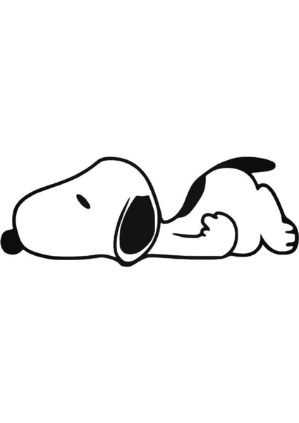 Snoopy Breast Cancer Sticker Araba Oto Arma Duvar Çıkartma 20 cm