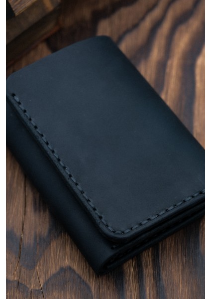 Gerçek Deri Cüzdan Kartlık El Yapımı Hakiki Premium Deri Italyan Dikiş 5 Kart Bölmeli Kompakt Cüzdan fiyatları