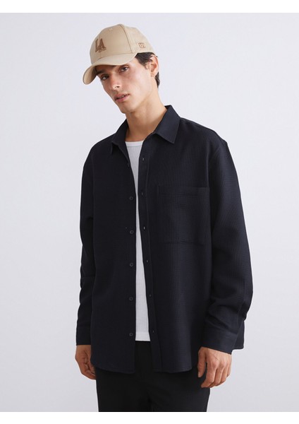 Yeni Sezon Regular Fit Uzun Kollu Erkek Gömlek