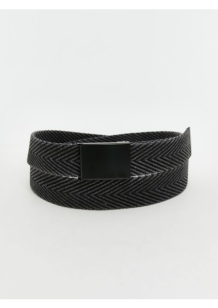 Yeni Sezon Örgü Desenli Erkek Kemer