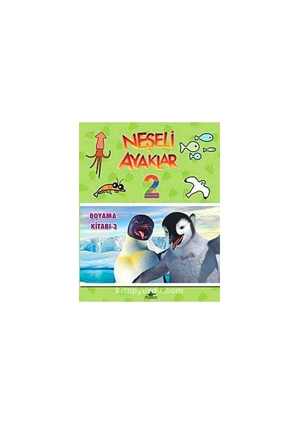 Neşeli Ayaklar 2 / Boyama Kitabı -3