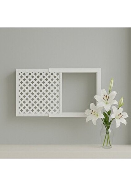 Dekoratif Duvara Asılabilir Sigorta ve Modem-Wifi Saklama Kutusu 25X35 cm Derinlik 11 cm