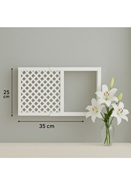 Dekoratif Duvara Asılabilir Sigorta ve Modem-Wifi Saklama Kutusu 25X35 cm Derinlik 11 cm fiyatları
