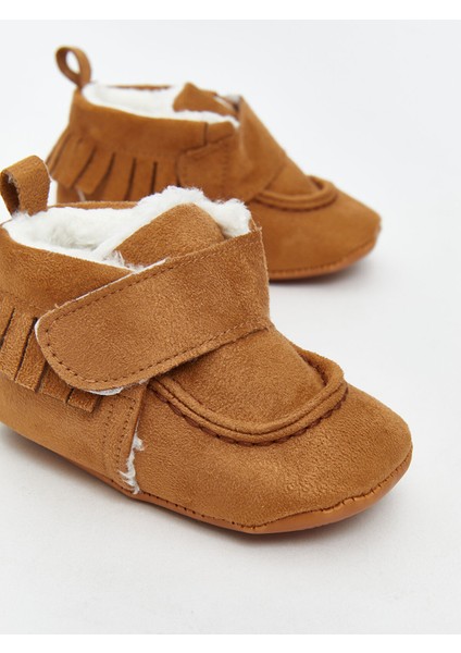 Yeni Sezon Süet Görünümlü Erkek Bebek Ev Botu Panduf modelleri