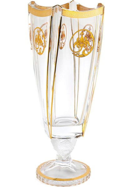 Angelic Gold Cam Ayaklı Vazo 13 x 41 cm