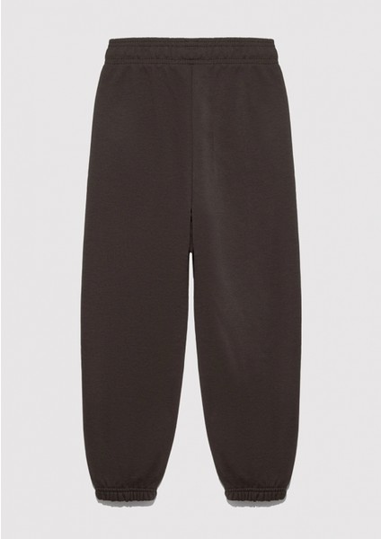 6010010-71593 Mv Baskılı Kahverengi Eşofman Altı fırsatları