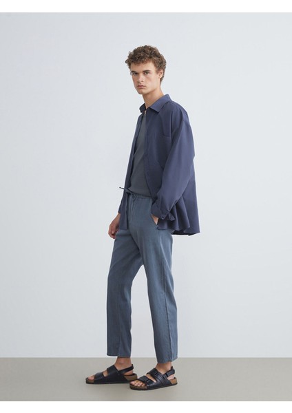 Yeni Sezon Loose Fit Erkek Jean Pantolon