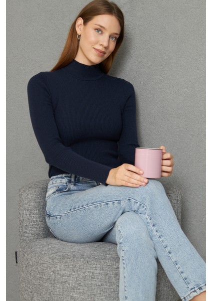 Yarım Balıkçı Fitilli Badi Kazak 1246