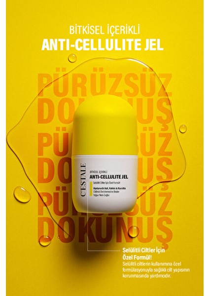 C’estale Selülit Karşıtı Bitkisel Roll-On Masaj Jeli – Kafein & Karnitin – Sıkılaştırıcı Etki fiyatları